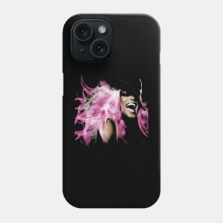 Janet : Black Art Phone Case