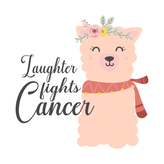 'Laughter Fights' Cancer Awareness Shirt by ourwackyhome