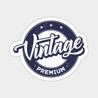 Vintage. Retro style. Magnet