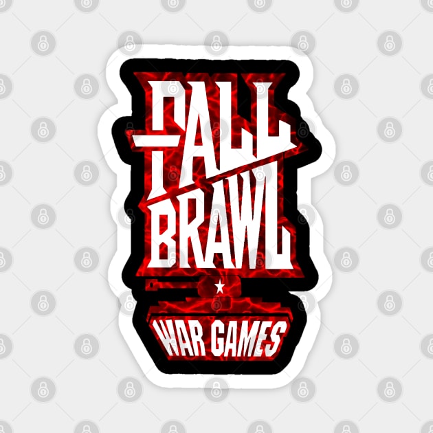 Fall Brawl Magnet by TheBlindTag
