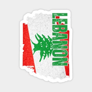Lebanon flag, lebanese flag Magnet