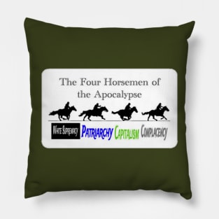 Four Horsemen of the Apocalypse - Sticker - Back Pillow