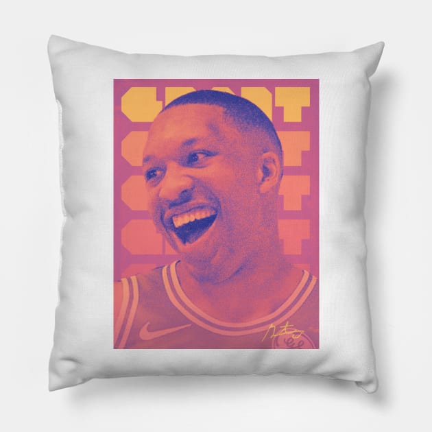 Grant Williams - Space King Pillow by boothy