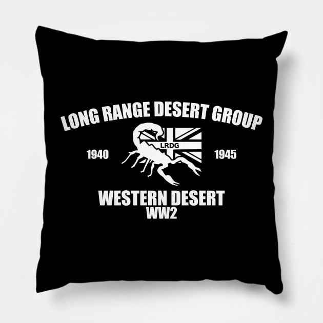 Long Range Desert Group Pillow by Firemission45