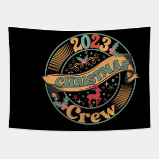 2023 Christmas Crew, Family Matching Christmas Tapestry