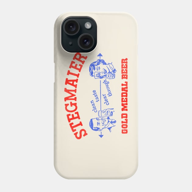 Stegmaier Gold Metal Retro Defunct Beer Phone Case by darklordpug