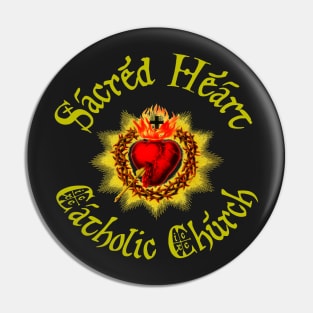 Sacred Heart of Jesus Catholic Church Detente Sagrado Corazon de Jesus Pin