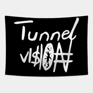 tunnel vision Tapestry