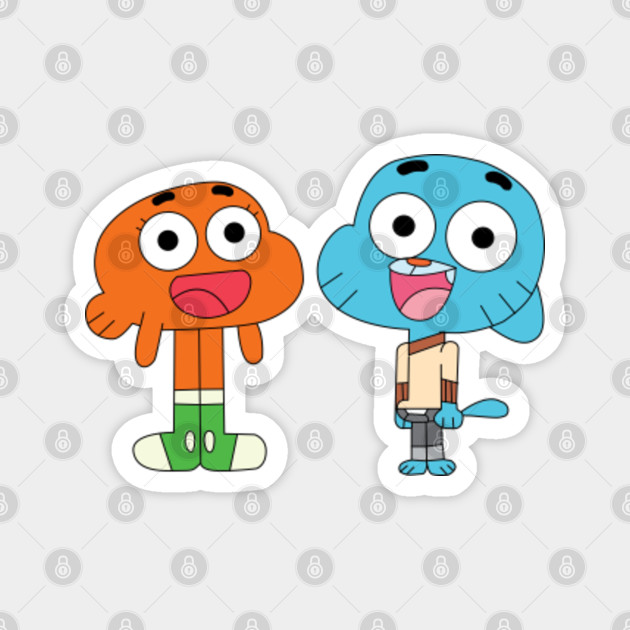 The Amazing World Of Gumball Gumball And Darwin The Amazing World Of Gumball Magnet Teepublic The cat, the kid, the legend. the amazing world of gumball gumball and darwin