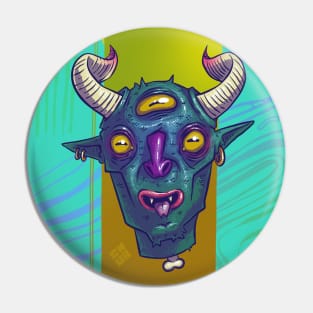 Demon`s Head Pin