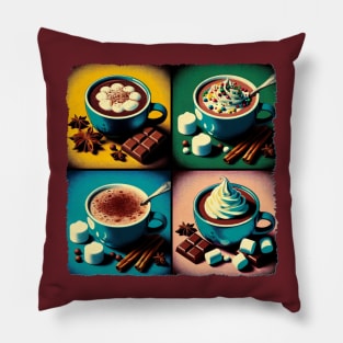 Hot Cocoa Pop: A Warm Embrace of Art and Comfort - Hot Chocolate Pillow