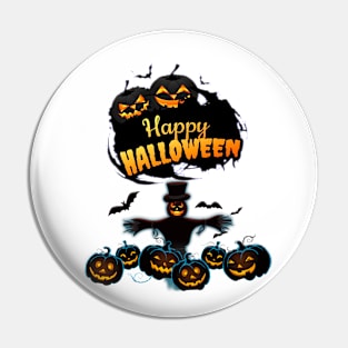 Halloween Graphic Style Pin