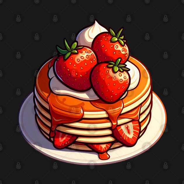 Strawberry Pancakes by Plushism