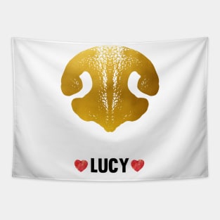 Lucy Dog Name Tapestry