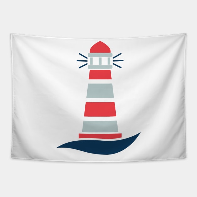 Lighthouse Tapestry by SWON Design