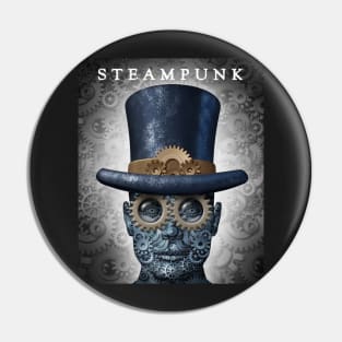 Steampunk and steam punk Pin