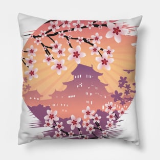 Peach Blossom Pillow