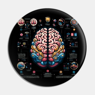 Brain Function Infographic Pin