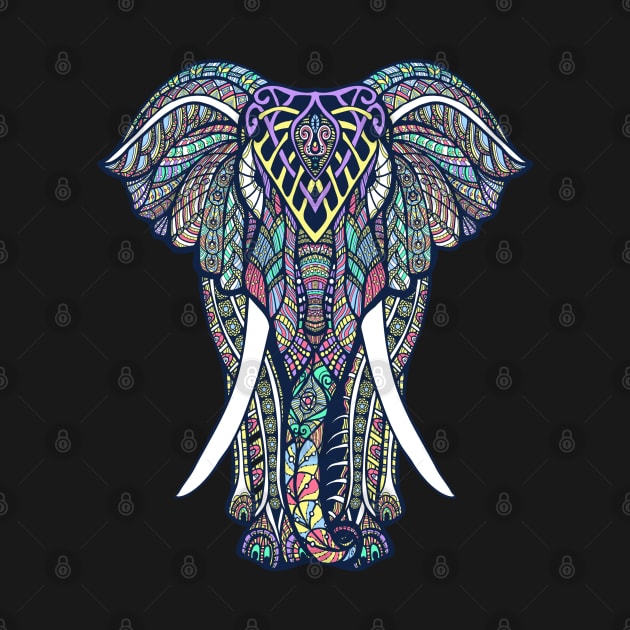 Elephant Mandala by TambuStore