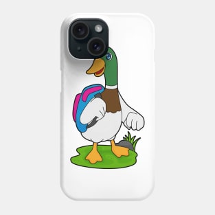 Duck Hiker Backpack Phone Case