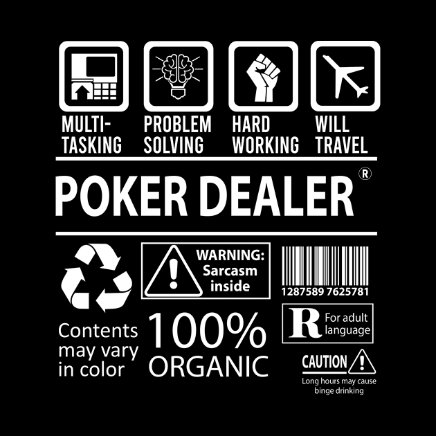 Poker Dealer - Multitasking by connieramonaa