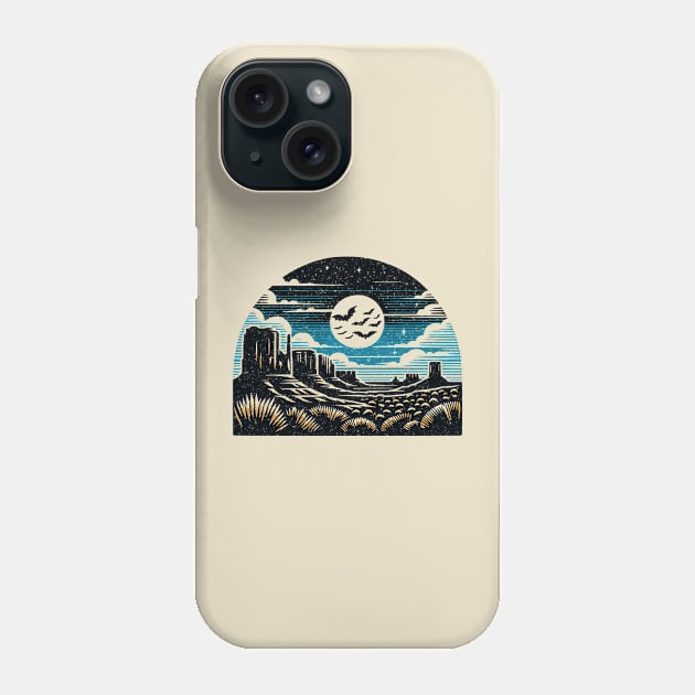 Desert Bats Phone Case by JSnipe