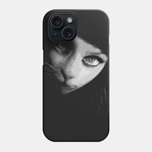 here kitty! Phone Case