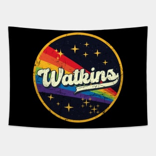 Watkins // Rainbow In Space Vintage Grunge-Style Tapestry