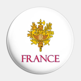 France - Coat of Arms Design Pin