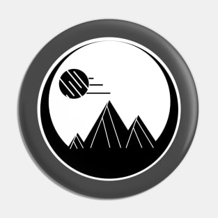 Digital Mountain Pin