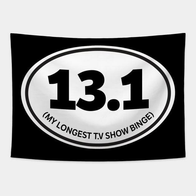 13.1 My Longest T.V Show Binge Tapestry by thingsandthings