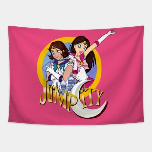 Jump City's Sailor Scouts Tapestry