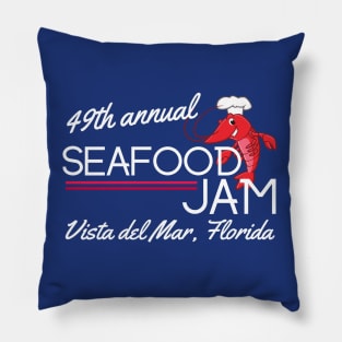 Vista del Mar 49th Annual Seafood Jam Pillow