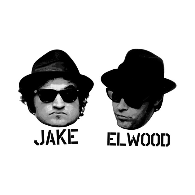 Discover Jake & Elwood - Blues Brothers - T-Shirt