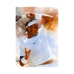 Rafael Nadal Watercolor T-Shirt