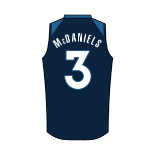 Jaden McDaniels Jersey T-Shirt