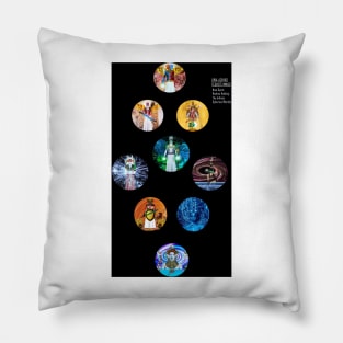 UWA ACHIKO TEGHETE MMUO BY SIRIUS UGO ART Pillow