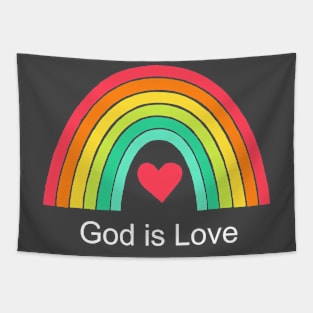 God is Love Tapestry