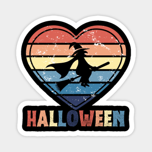 Halloween Retro Colors Magnet