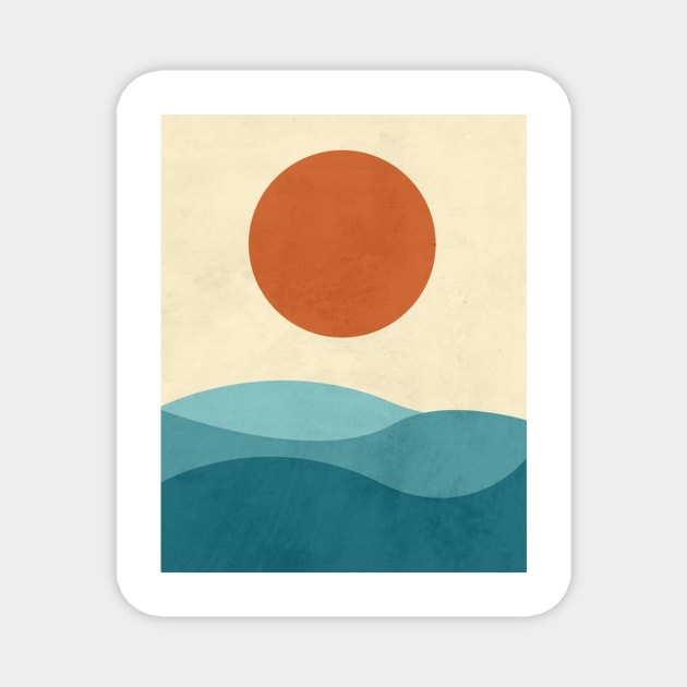 Sun and Ocean Magnet by cwtu26
