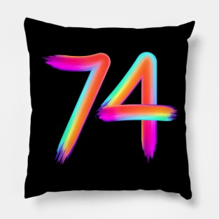 brushed 74 Pillow