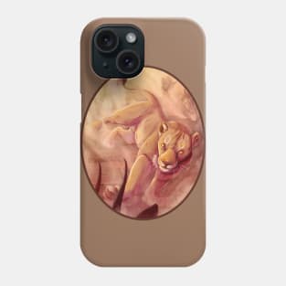 Lion Hunt Phone Case