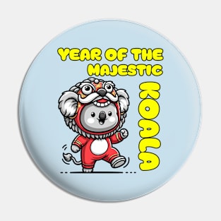 The majestic koala Pin