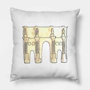 Rome Icons: Arch of Constantine Pillow