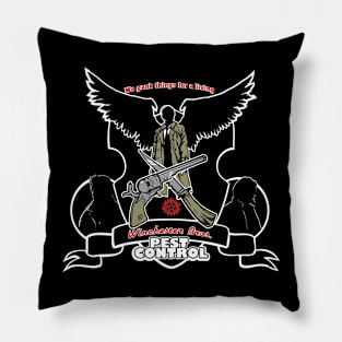 Winchester Bros. Pest Control Pillow