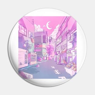 Japanese Pink Moonlight Pin