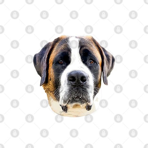 St Bernard Gorgeous Dog by ElegantCat