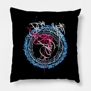 Graffiti Modern Art Pillow