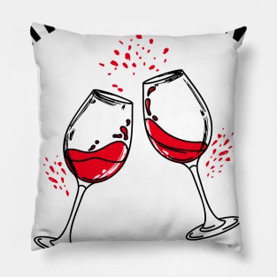 My Kids Whine Then I Wine Pillow