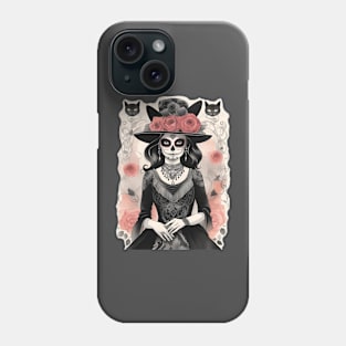 Catrina Cat Phone Case